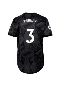 Fotbalové Dres Arsenal Kieran Tierney #3 Dámské Venkovní Oblečení 2022-23 Krátký Rukáv